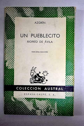 un-pueblecitoriofrio-de-avila Libros recomendados sobre Ávila